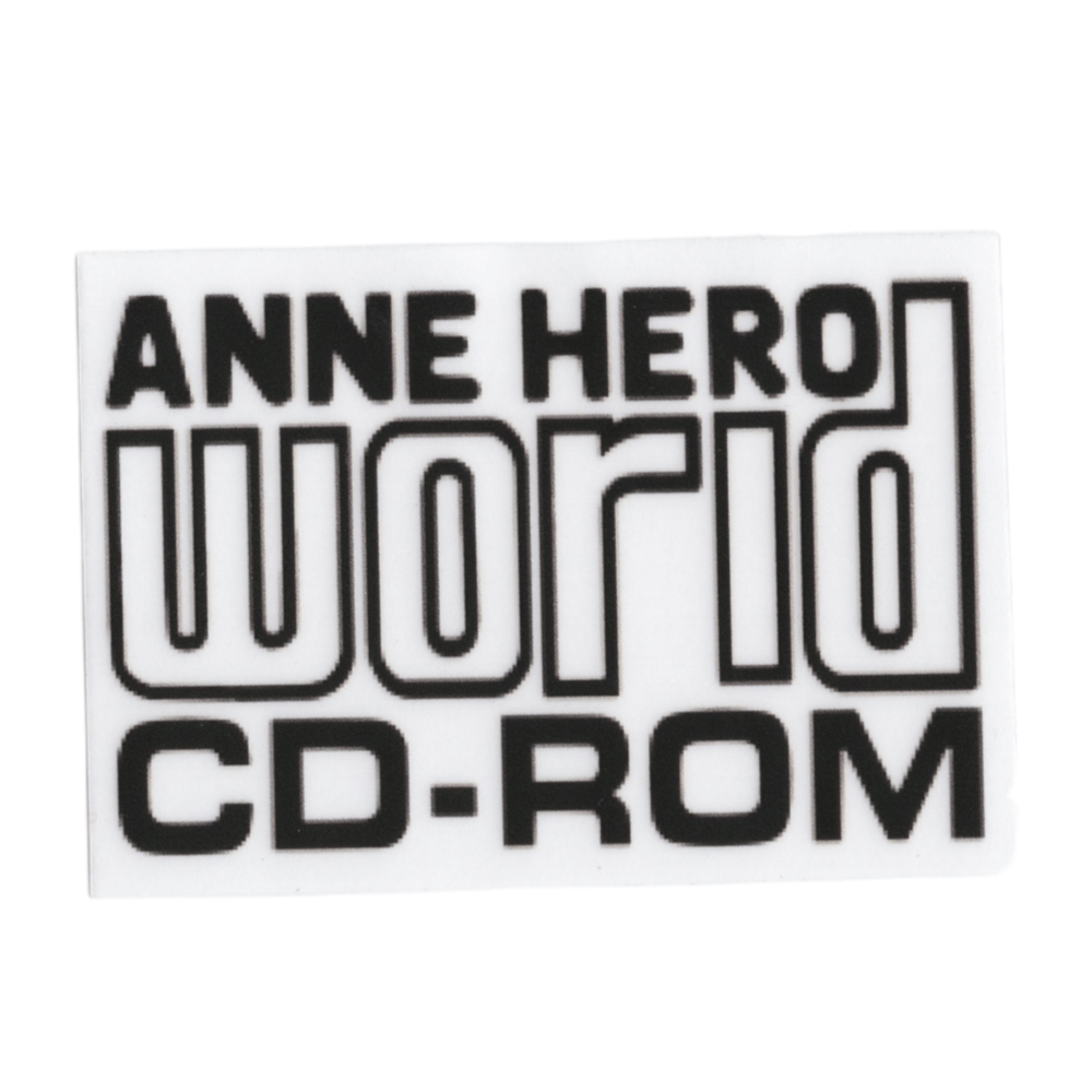 anne hero CD-ROM sticker | Anne Hero