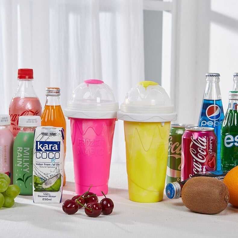 Image of Smoothies Cup Homemade Milkshake Bottle