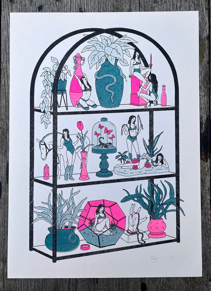 Image of 'HEIRLOOMS' Risograph Print 