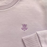 Image 5 of Ready to ship: M Phuncle Cropped Jumper- Lilac