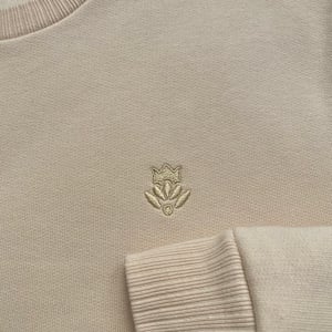 Image of Ready to ship Phuncle Cropped Jumper - Cream