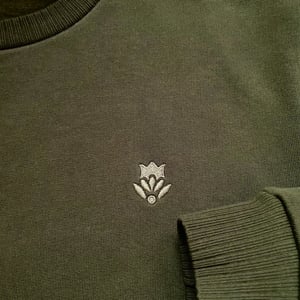 Image of Phuncle Classic Length Jumper - Forest Green