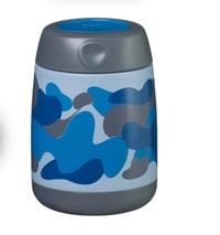 Image 1 of B. Box Insulated Food Jar Mini Blue Camo