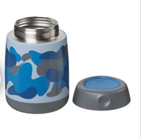 Image 2 of B. Box Insulated Food Jar Mini Blue Camo