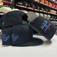 Image 1 of New Era 9Fifty Navy Htown