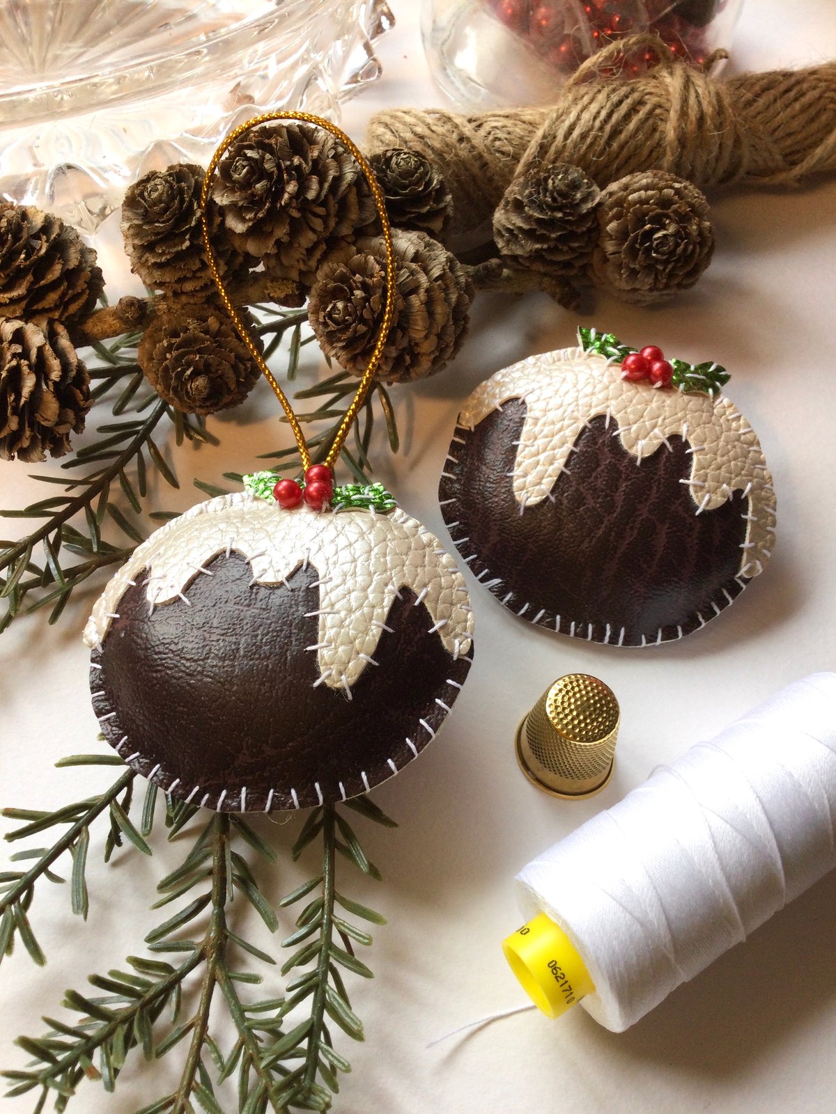 Image of Figgy Pudding Christmas Tree Decoration