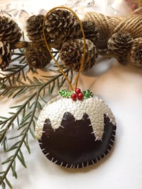 Image 1 of Figgy Pudding Christmas Tree Decoration