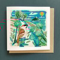 Image 2 of Mount's Bay Sparrow Greeting Card