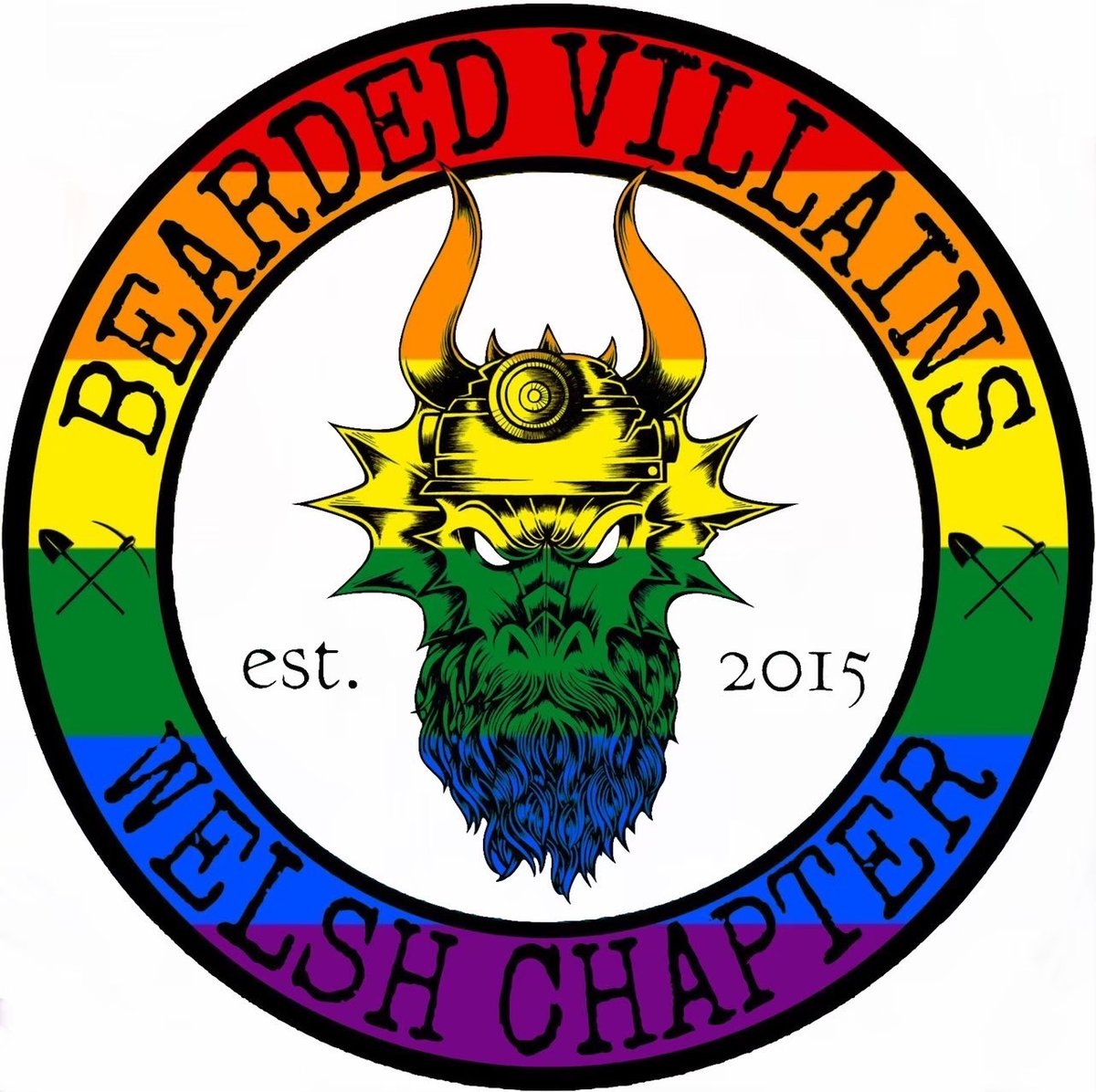 BVWC Pride Patch | Bearded Villains Wales