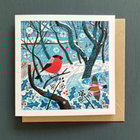 Image 2 of Falmouth Bullfinches Christmas Card