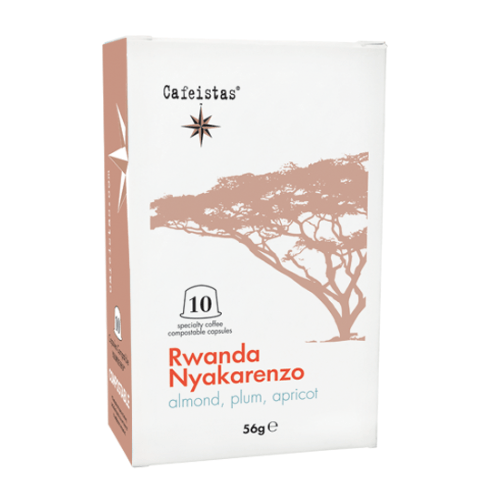 Image of nyakarenzo - rwanda - 10 compostable nespresso®*compatible capsules