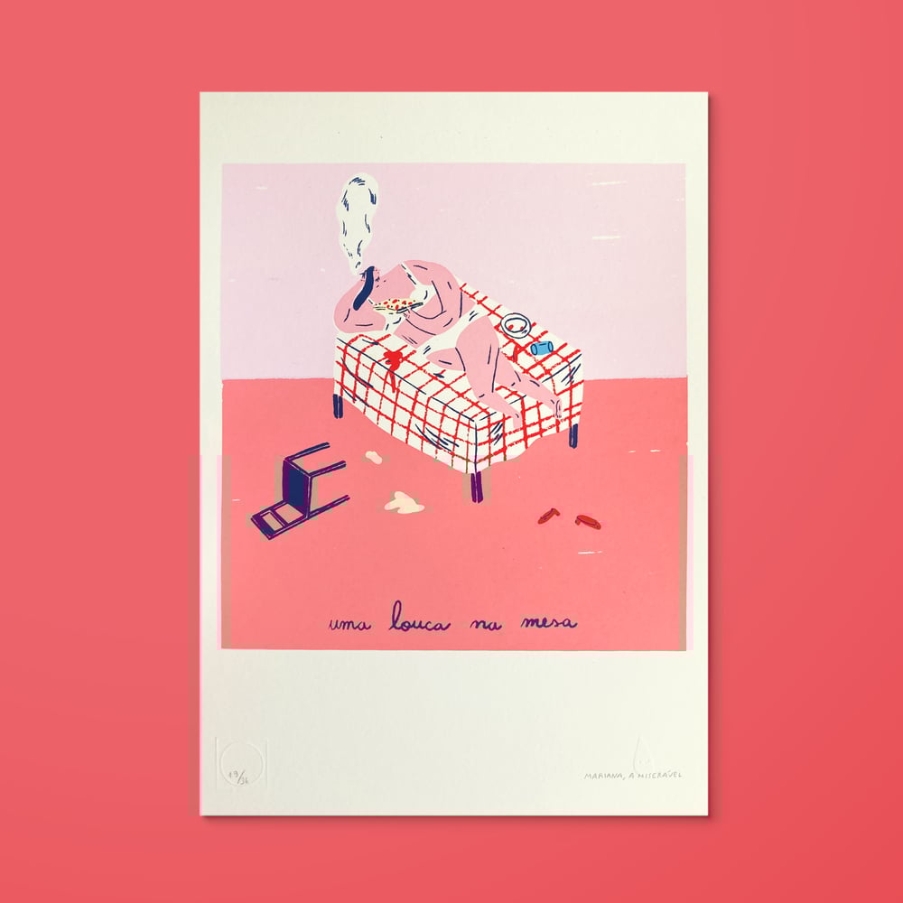 Image of Uma louca na mesa, Mariana, a miserável