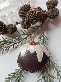 Image 4 of Figgy Pudding Christmas Tree Decoration