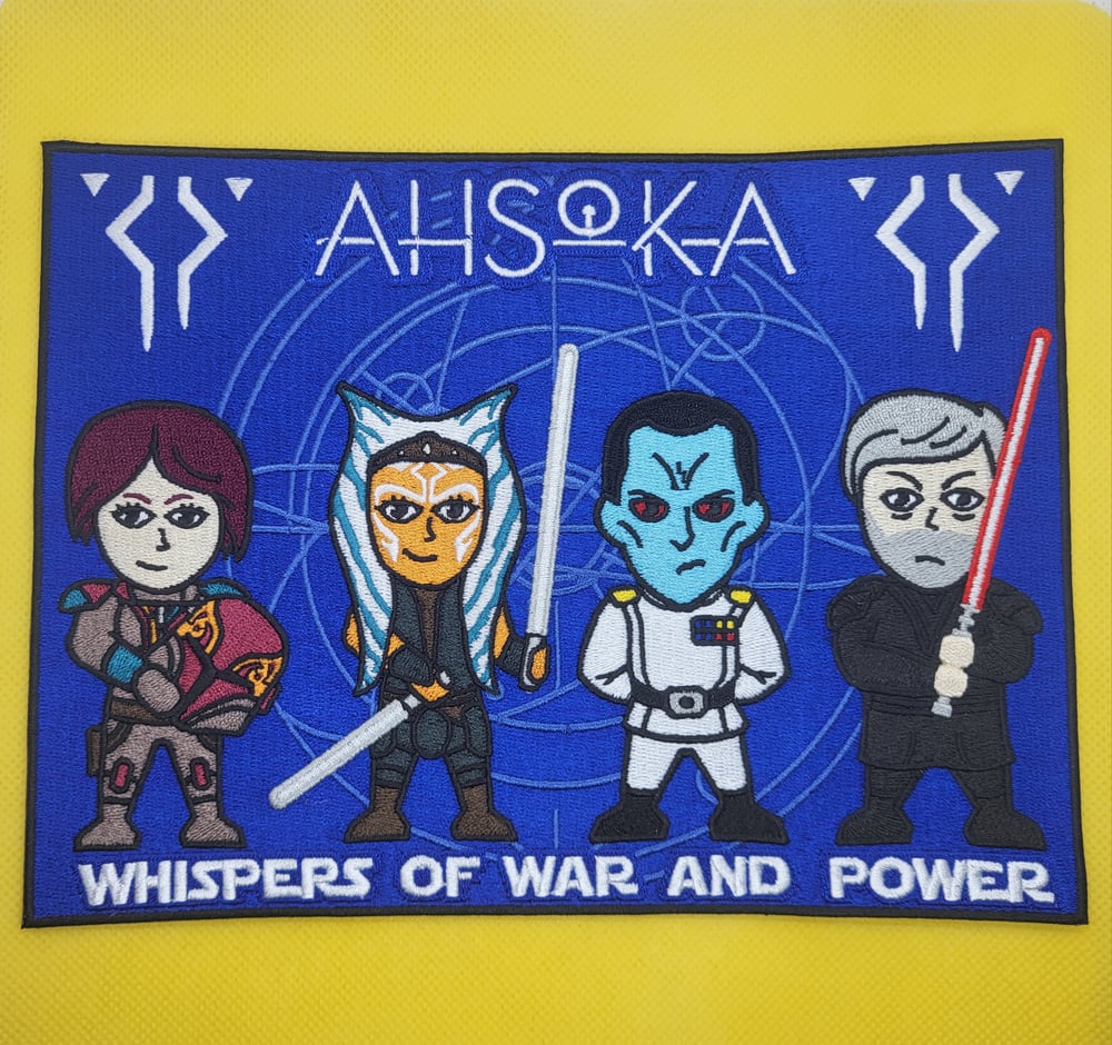 Ahsoka 4-piece patch set