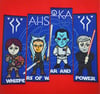 Ahsoka 4-piece patch set