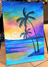 I'd Rather be Here Original Painting