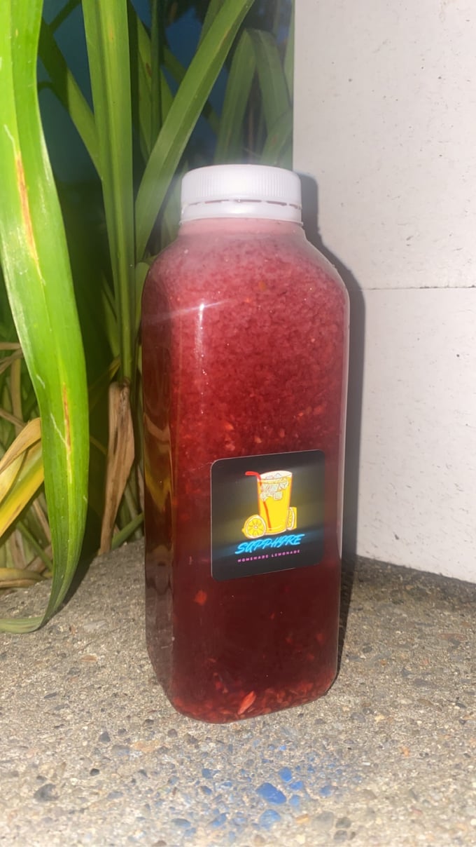 Image of Bosc Pear Blackberry Lemonade 