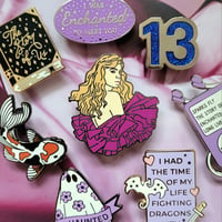 Image 2 of Speak Now Dress Enamel Pin