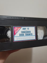 Image 3 of AEW X NJPW FORBIDDEN DOOR TORONTO CUSTOM VHS