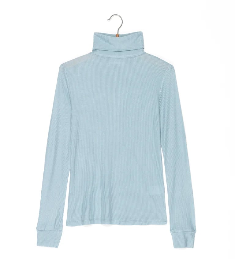 Image of Top col roulé côtes SEVERIN Thym 59€ -50%