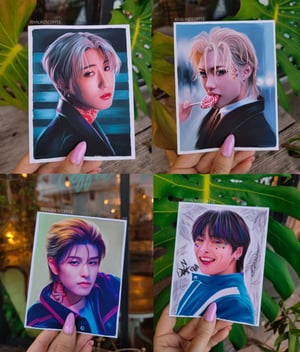 "5 Star" Maknae Line Individual Small Art Prints 4.25 x 5.5