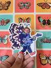 Muppet Butterfly Stu Sticker