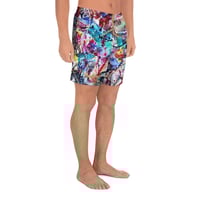 Image 1 of Men's "Cosmic Jazz" Athletic Shorts