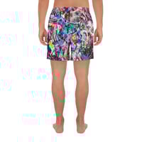 Image 4 of Men's "Cosmic Jazz" Athletic Shorts