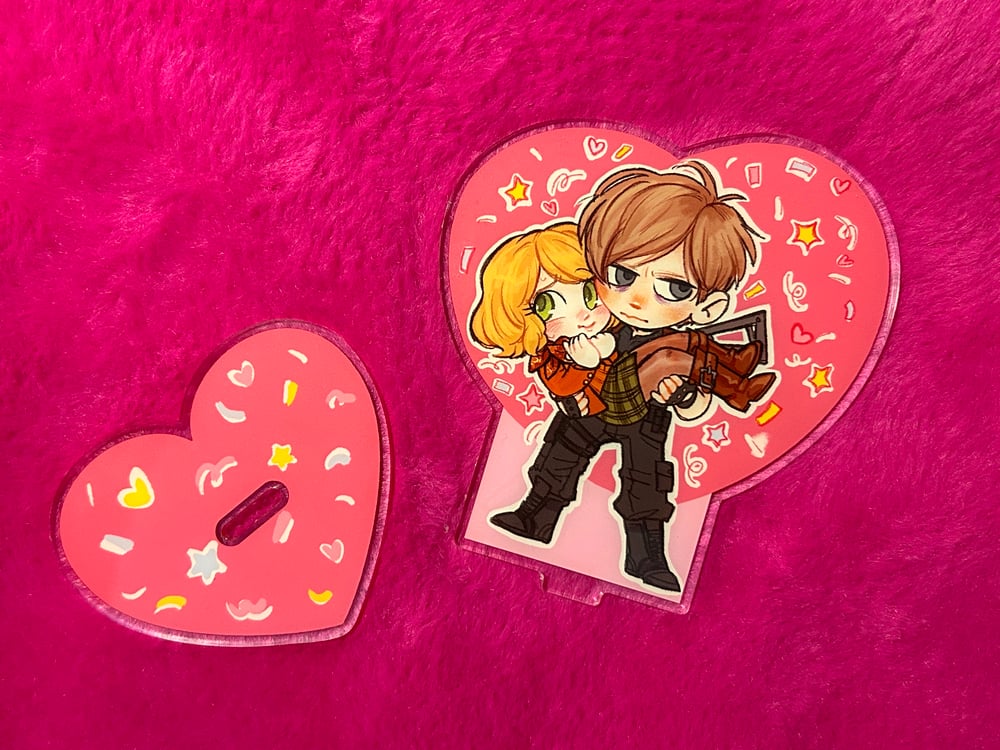  [ONE LEFT!] Leon & Ashley Knight In Shining Armor Acrylic Stand