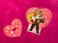 Image 2 of  [LAST CHANCE] Leon & Ashley Knight In Shining Armor Acrylic Stand