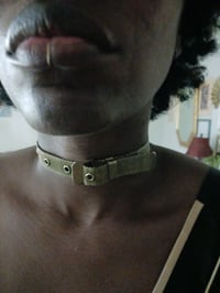 Image 2 of Brass belt choker
