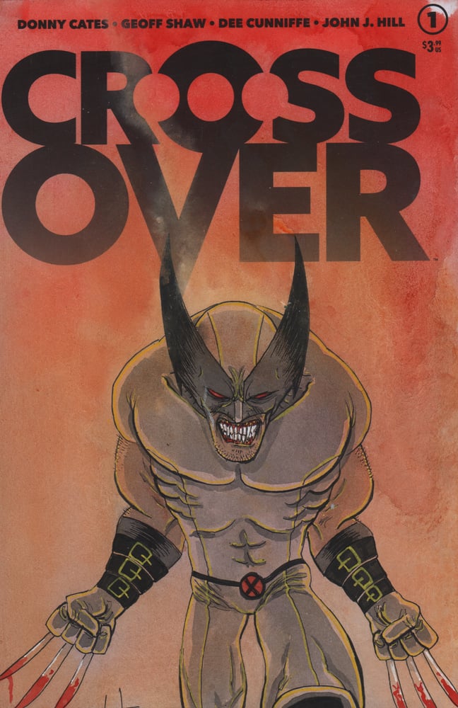 Image of CROSSOVER #1 WOLVERINE PAINTED SKETCHCOVER