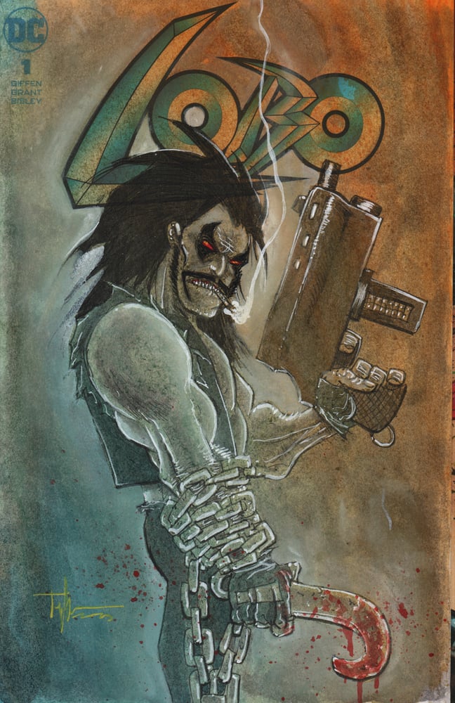 Image of LOBO #1 PAINTED SKETCHCOVER 2