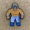 Surfer Wrestling Champ 1.75” Enamel Pin