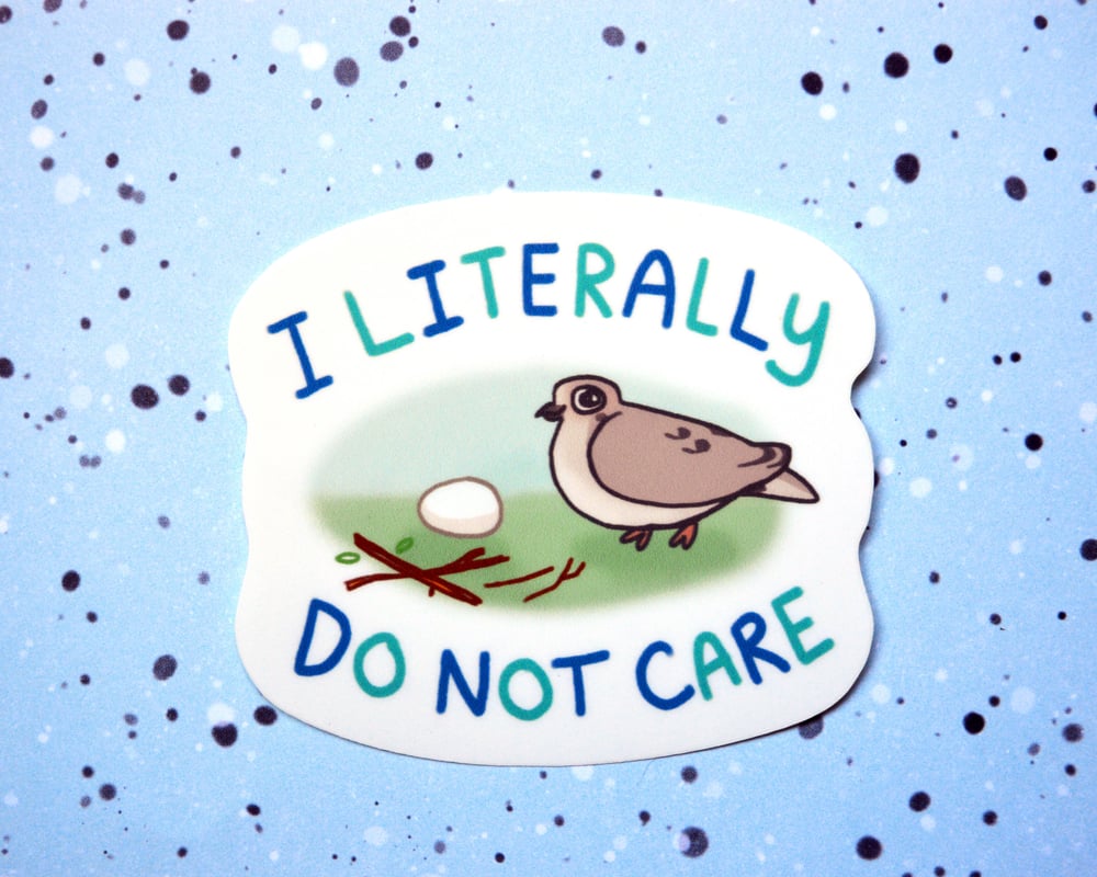 Image of Stupid Dove Nest Sticker