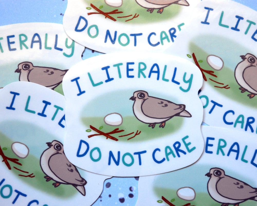 Image of Stupid Dove Nest Sticker