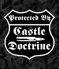 Castle Doctrine / Die Cut Sticker 
