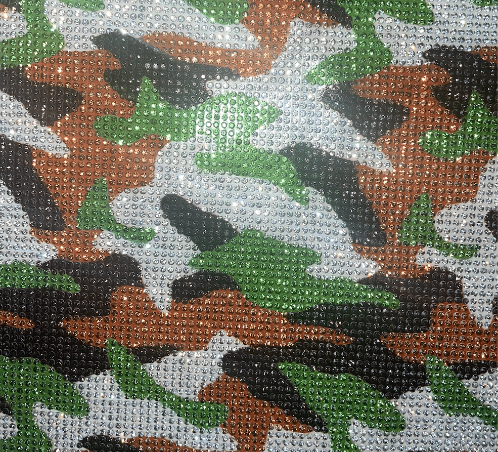 Image of ARMY CAMO BLING T