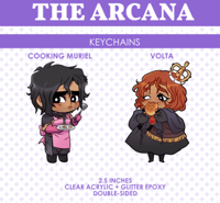 Image 1 of The Arcana Keychains