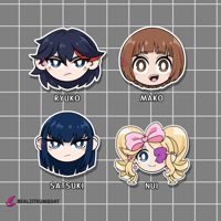 Image 2 of Kill La Kill Chibi Stickers