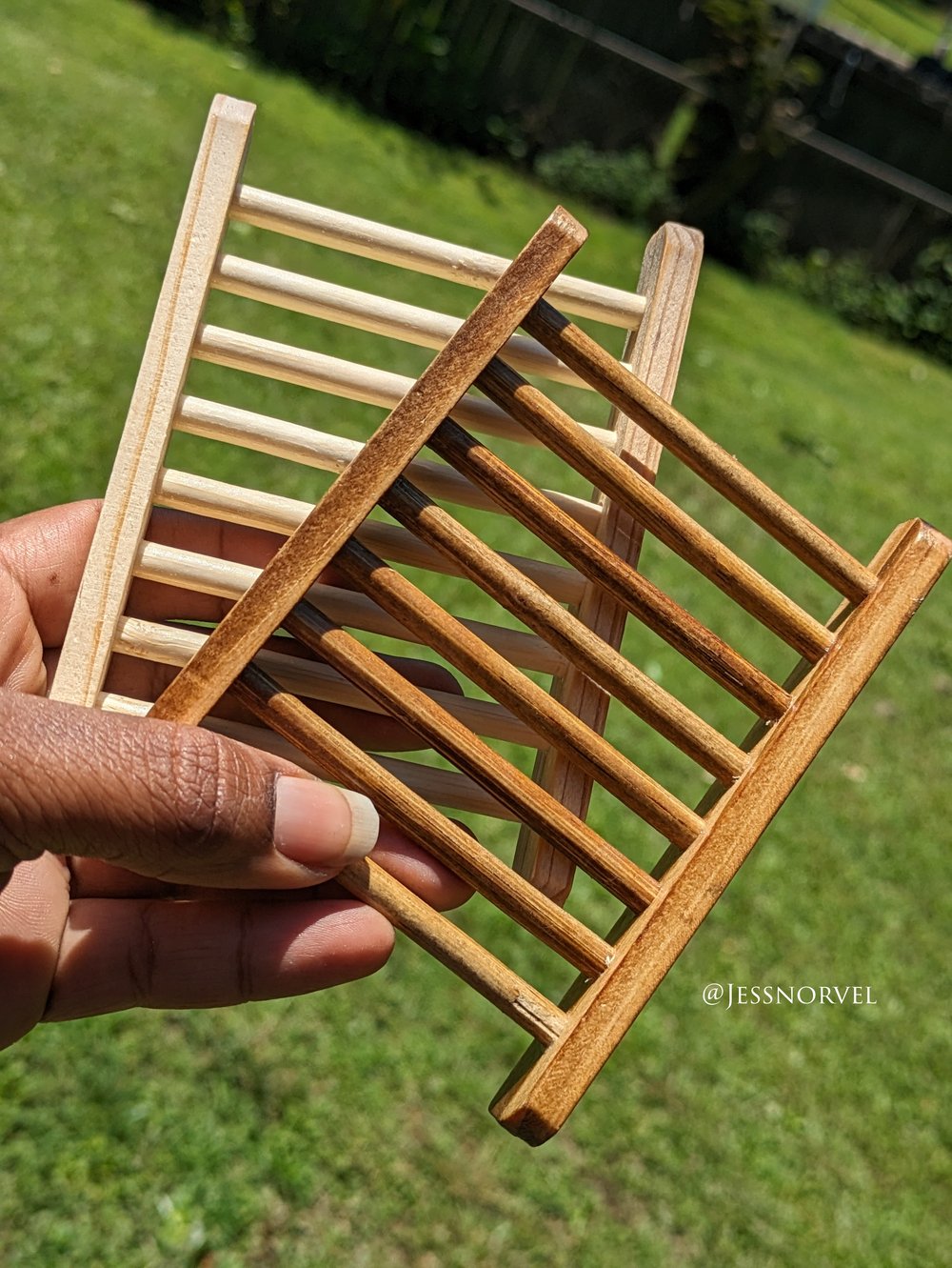 Image of Wooden Soap Stands 