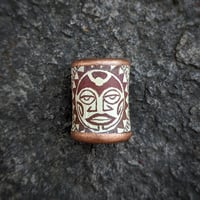 Image 1 of Tiki Face Dread Bead