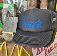 Sierra Strange Trucker Cap Black and Blue
