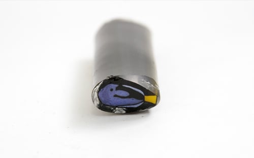 Image of 10 grams Blue Tang Murrine