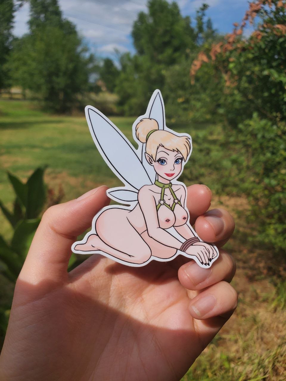 Image of Sexy Tink Tied Up Sticker