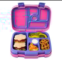 Image 1 of Bentgo Kid’s Leakproof Bento Lunchbox Fuschia