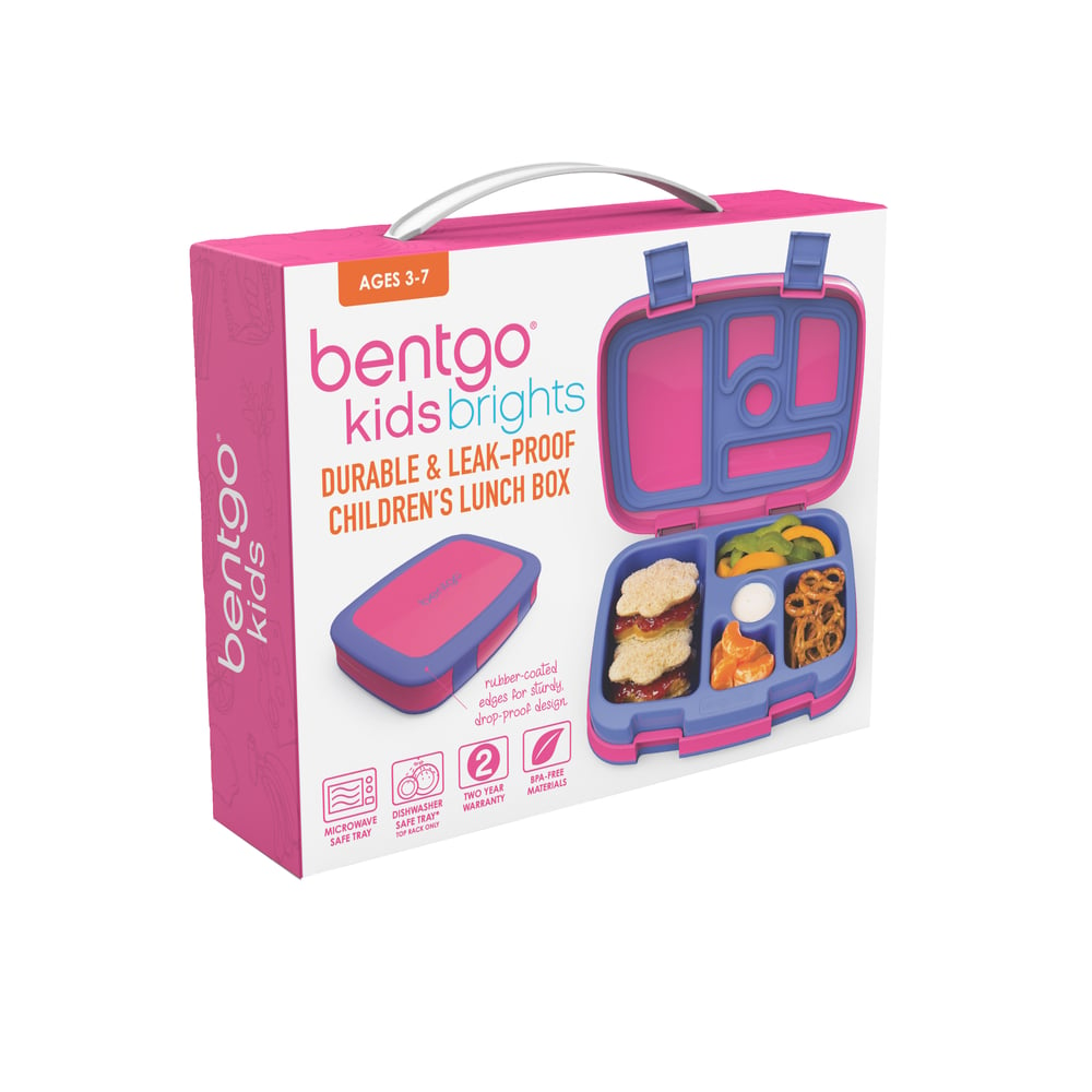 Bentgo Kid’s Leakproof Bento Lunchbox Fuschia