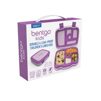 Image 4 of Bentgo Kid’s Leakproof Bento Lunchbox Purple