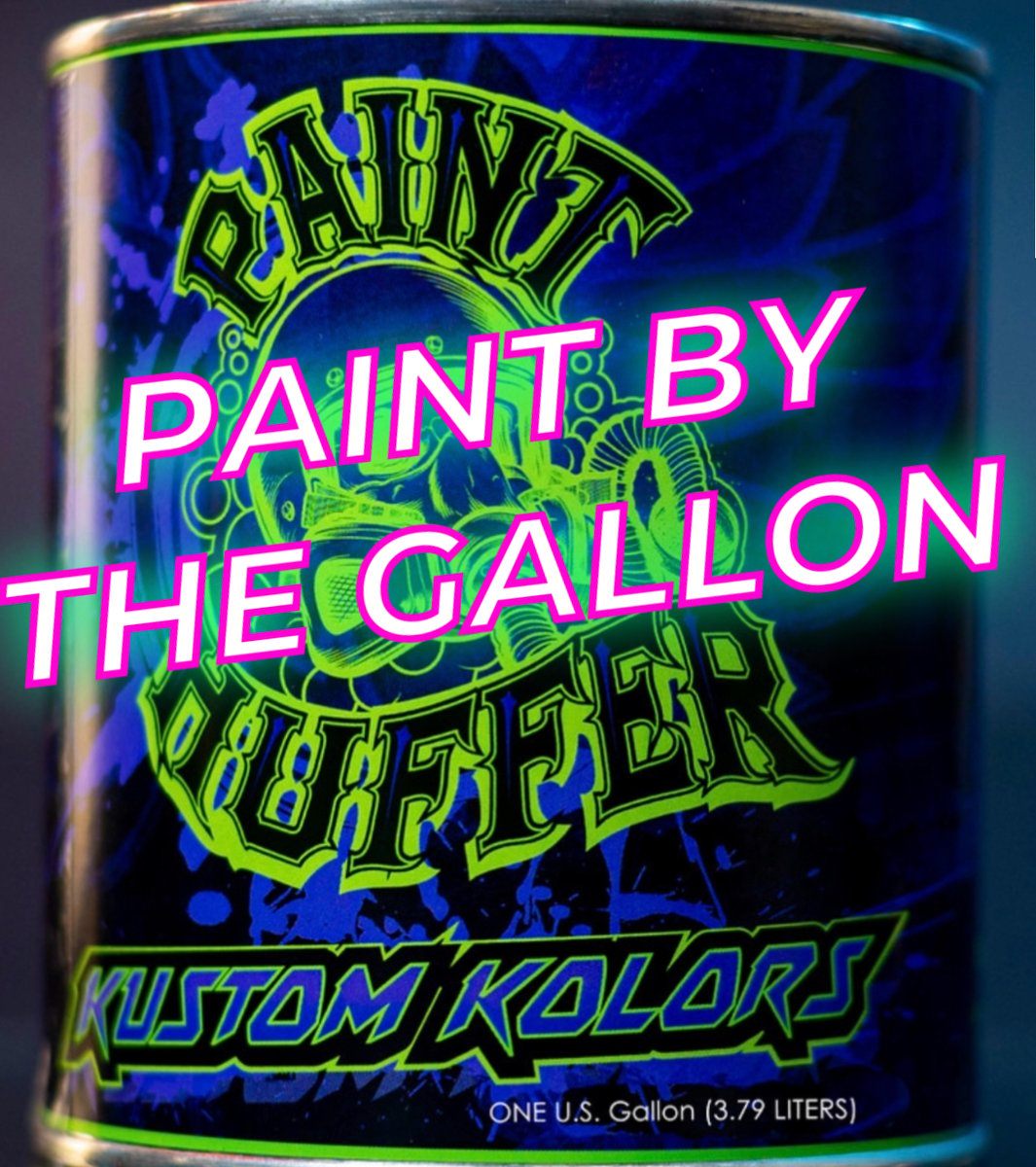 Paint Huffer Metal Flake - LSD Holographic - Throttle Addiction