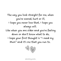 I hope it's always me you run to poem